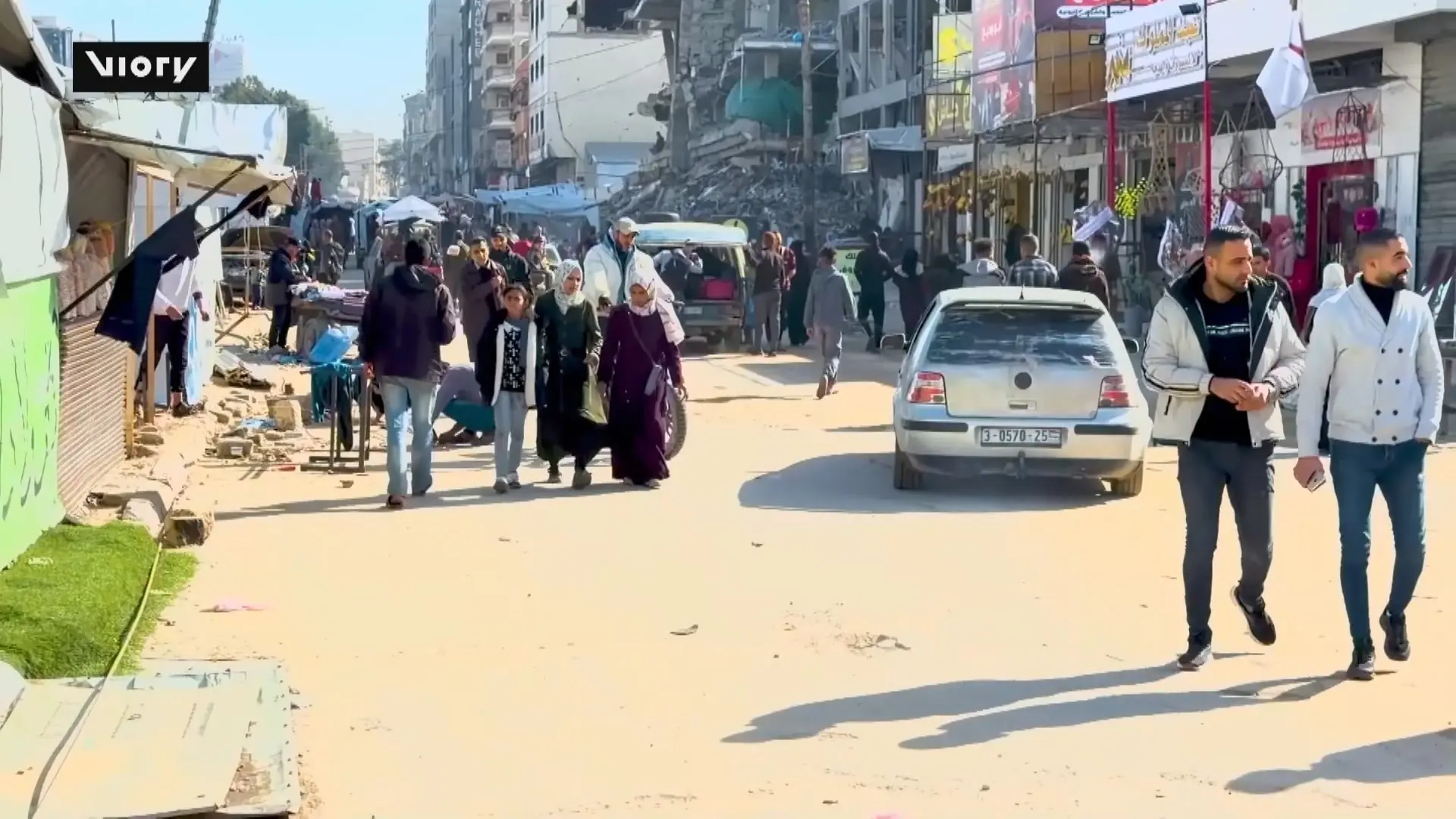 Người dân Gaza gửi gắm hy vọng năm mới 